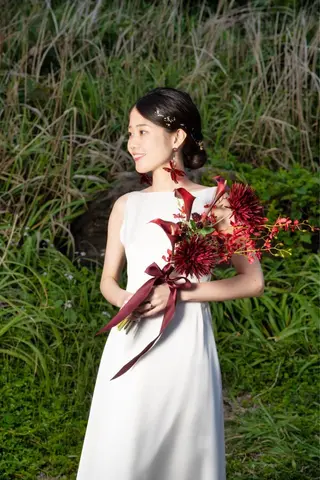 ミディアム ヘアアレンジ KURIA‪‪*⋆ஐ ブリーチ/韓国ヘアのヘアスタイル