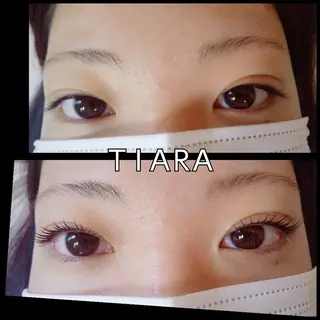 マツエク・マツパ 💡次世代LED -TIARA💡のマツエク・マツパデザイン
