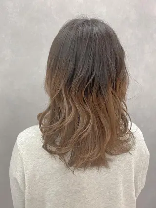 セミロング 【髪質改善　艶髪】 布川　莉穂のヘアスタイル