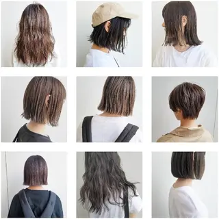 ミディアム カラー マツエク・マツパ ヘアアレンジ パーマ メンズ ネイル キッズ iplus✴ まつげ、眉毛、耳つぼのマツエク・マツパデザイン