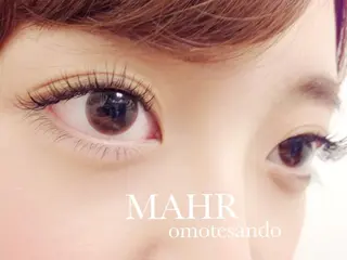 マツエク・マツパ MAHR 表参道店のマツエク・マツパデザイン