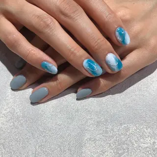 ネイル Nes.Nail所属・Miyagi Asamiのネイルデザイン