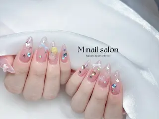 ネイル M🌷nail 長さだし専門店のネイルデザイン