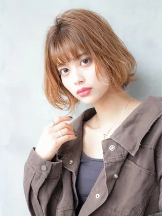 ショート カラー 🉐レイヤー/塩見 弘樹🉐渋谷のヘアスタイル