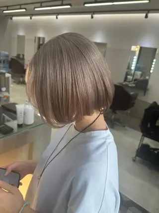 セミロング カラー JILL by GiseL/天神のヘアスタイル