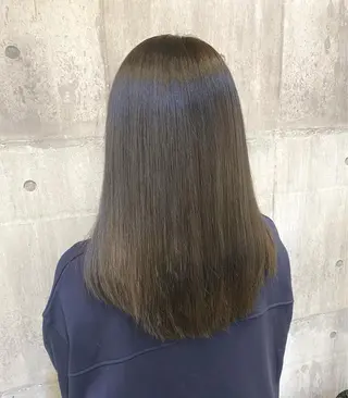 セミロング 【縮毛矯正特化】 kyokaのヘアスタイル