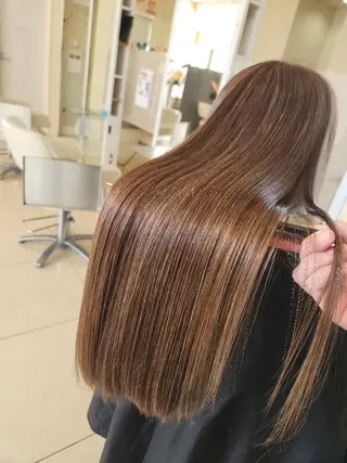 カラー 北野 親善のヘアスタイル