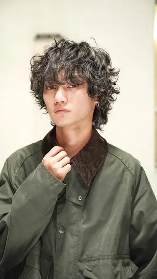 メンズ メンズカット/ ミディアム/ioriのヘアスタイル