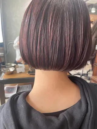 ショート さの あやねのヘアスタイル