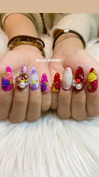 ネイル Grazie AMOREのネイルデザイン