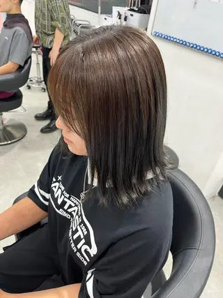 ショート カラー みう/仙台/暖色/ 艶髪/顔周りカット/のヘアスタイル