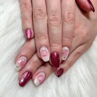 ネイル はあとねいる筑紫口店 Hitomiのネイルデザイン