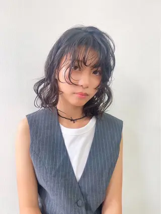 セミロング カラー 横浜/暖色/ブラウン /Airu☘️のヘアスタイル