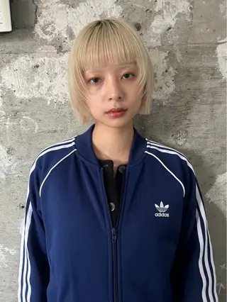 ショート rizu　/ ボブ /ブラウンカラーのヘアスタイル