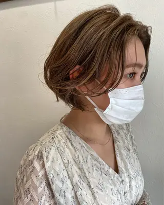 ショート Sea by LUVISM所属・Sea by LUVISM アヤノのヘアスタイル