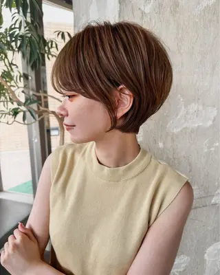 ショート 似合わせカット 🌈阿部辰洸🌈のヘアスタイル