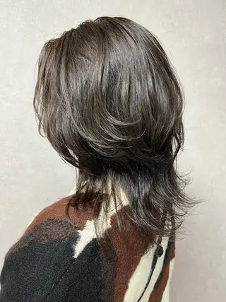 ミディアム カラー MIKOTO/マンツ ーマン/髪質改善🤎のヘアスタイル