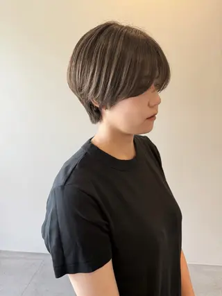 ショート 💛🤍U too e’s 鎌倉🧸のヘアスタイル