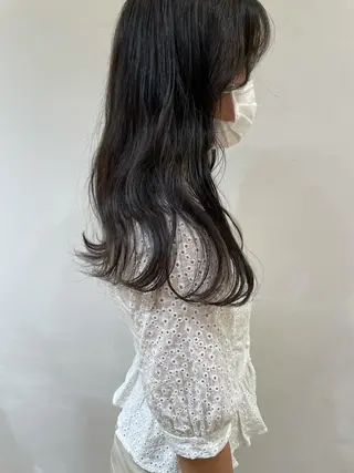 ロング カラー 🍊mai🍊 似合わせスタイル🌿のヘアスタイル