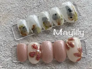 ネイル Nail care salon Maylily所属・Nail salon Maylilyのネイルデザイン