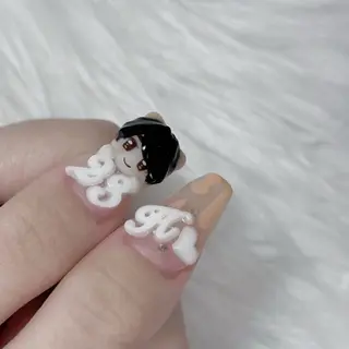 ネイル Mai 🪽🩵のネイルデザイン