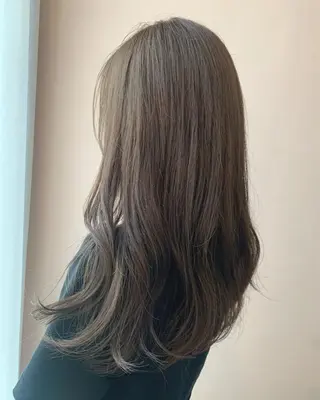 ロング カラー hub hair レイヤー/透明感のヘアスタイル