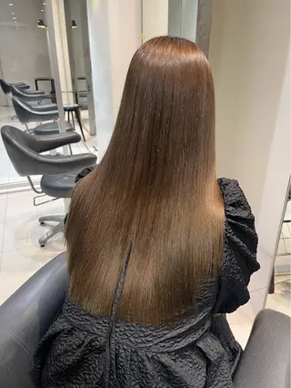 ロング カラー 杉本 奈々美のヘアスタイル
