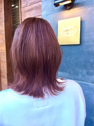 ミディアム カラー ヘアアレンジ 松井 竜輝のヘアスタイル