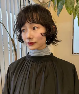 パーマ 熊谷 由貴のヘアスタイル