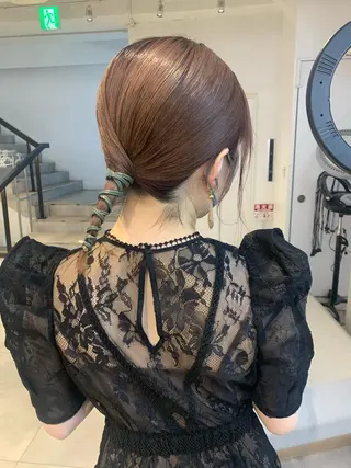 カラー Kureha/ネイル トレンドヘアのヘアスタイル