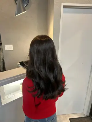 ロング shiori✳︎ GiseL小倉のヘアスタイル