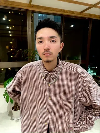 メンズ 庄司 真也のヘアスタイル