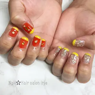 ネイル Hair salon Irie所属・與儀 知佳のネイルデザイン