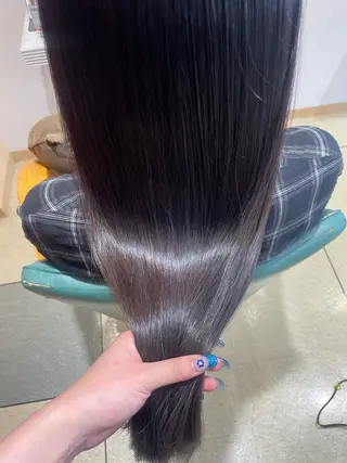 ロング カラー 透明感カラー/ くびれヘア/ユウユのヘアスタイル