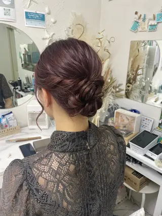 ロング 六本木/ヘアセット /hairmakeのヘアスタイル