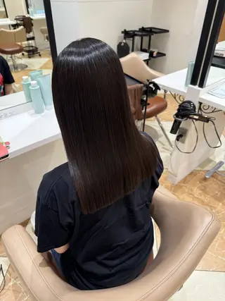 ミディアム 髪質改善カラー/店長 宮内秀峰のヘアスタイル