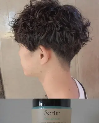 パーマ メンズ メンズ指名no'1 佐藤　亘のヘアスタイル