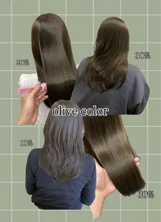 ロング チナツ/透明感カラー /酸性縮毛のヘアスタイル