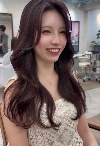 ロング カラー chihiro 🎀のヘアスタイル