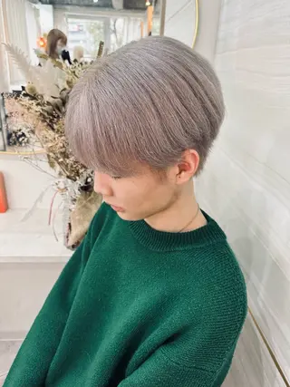 ショート カラー メンズ 金井洸太🐨 メンズ/韓国ヘアのヘアスタイル