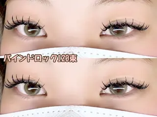 マツエク・マツパ bell couleur所属・ベルクルール MIYUのマツエク・マツパデザイン