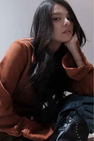 ロング カラー ヘアアレンジ opus 店長大和 レイヤー/赤み消しのヘアスタイル