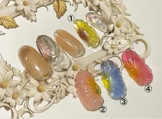 メンズ ネイル フルリール 【プライベートサロンのネイルデザイン