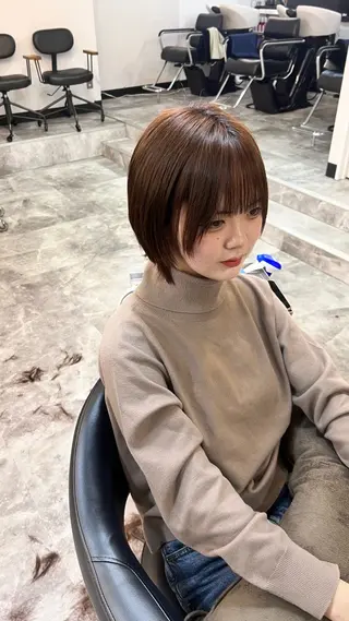 ショート レイヤーカット /和田瑞生のヘアスタイル