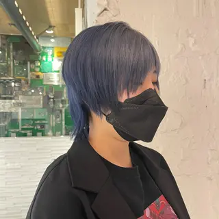 ショート カラー nameless miichiのヘアスタイル