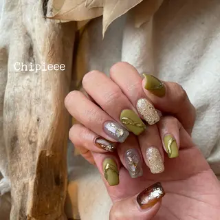 ネイル revia所属・ERI Nailistのネイルデザイン