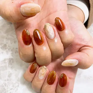 ネイル ⭐︎休業中の練習⭐︎ JNA認定講師髙橋のネイルデザイン