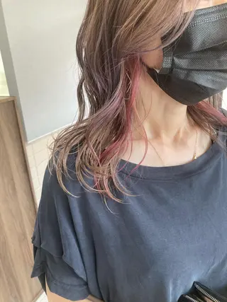 ミディアム Claire 【クレール】所属・富山駅徒歩8分/ 透明感カラーみきやのヘアスタイル