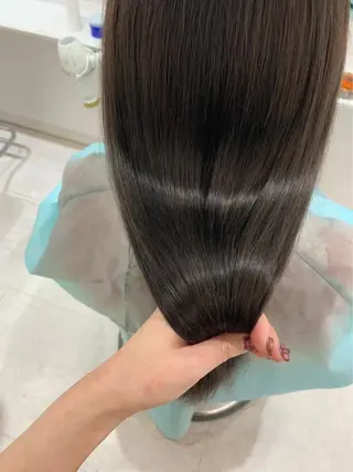 ロング カラー ヘアアレンジ GO TODAY  SHAiRE SALON岡山所属・Sana/ 耳ツボ/インナーのヘアスタイル