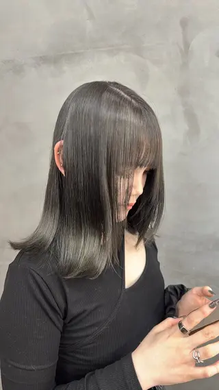 ロング カラー Hairsalon e.na所属・髪質改善/縮毛矯正/ 艶髪/こたろうのヘアスタイル